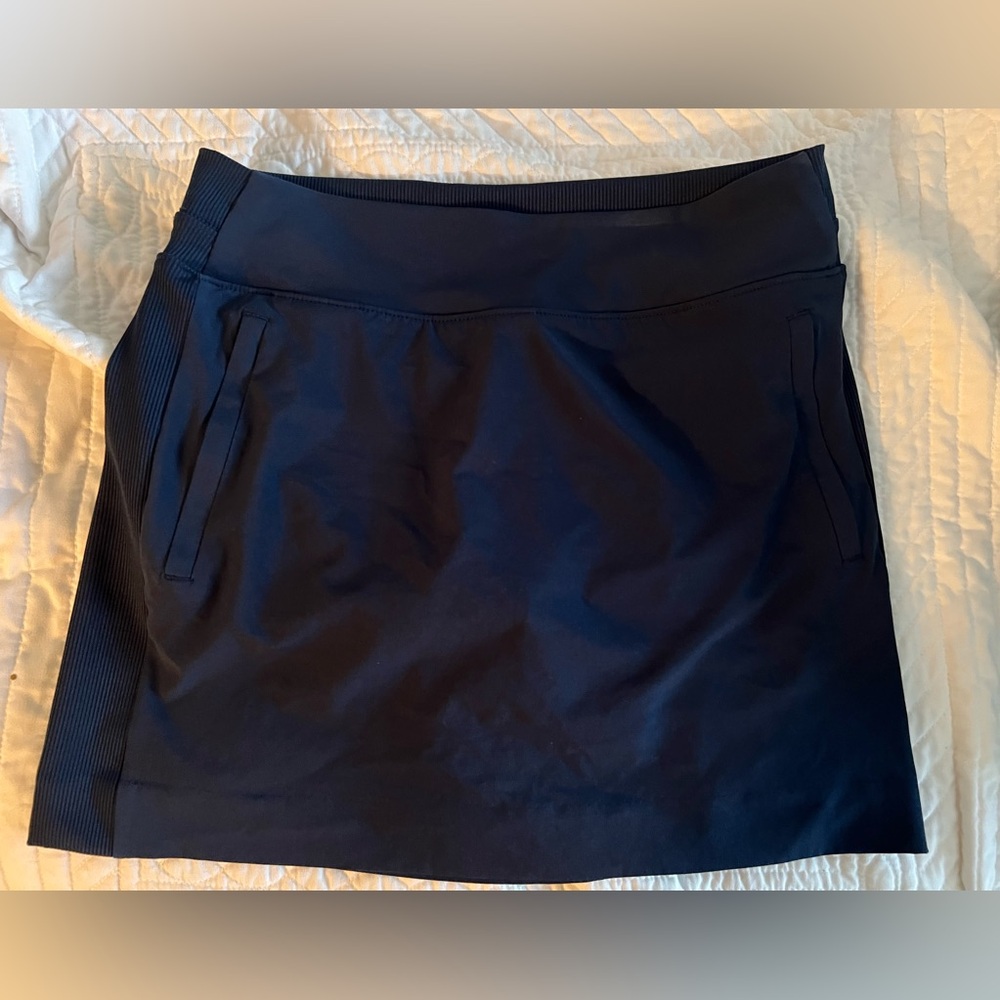 Navy Blue Athletic Skort